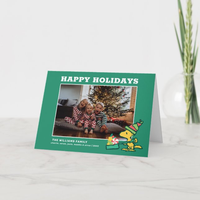 Cartão De Festividades Amendoins | Quanto Mais Merrier (Frente)