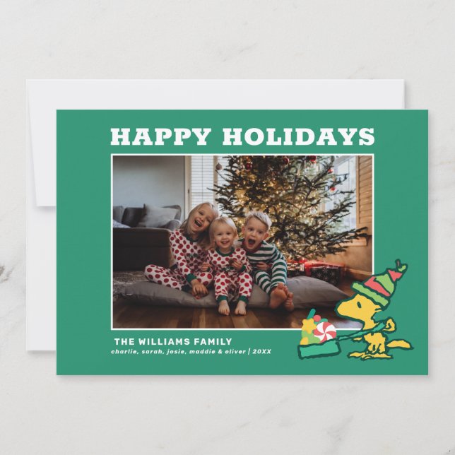 Cartão De Festividades Amendoins | Quanto Mais Merrier (Frente)