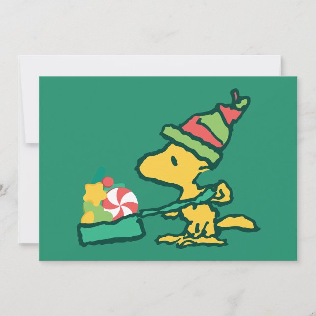 Cartão De Festividades Amendoins | Quanto Mais Merrier (Frente)