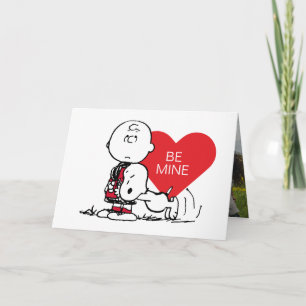 Cartão De Festividades Amendoins Snoopy & Charlie Brown Dia dos Namorad