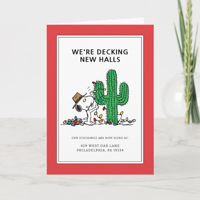 Cartão De Festividades Amendoins | Spike Decora o Natal (Frente)