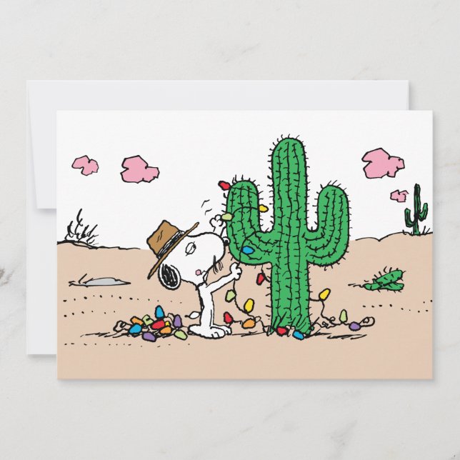 Cartão De Festividades Amendoins | Spike Decora para o Natal (Frente)