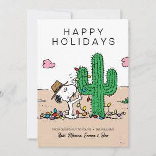 Cartão De Festividades Amendoins Spike Decora para o Natal