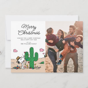 Cartão De Festividades Amendoins Spike Decorates para o Natal