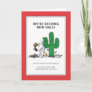 Cartão De Festividades Amendoins Spike Decorates para o Natal