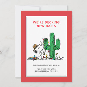 Cartão De Festividades Amendoins Spike Decorates para o Natal