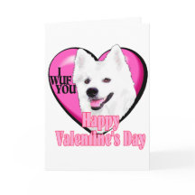 American Eskimo Dog Valentines