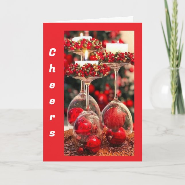 CARTÃO DE FESTIVIDADES AMIGOS PARA LEMBRAR DO NATAL (Frente)