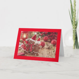 CARTÃO DE FESTIVIDADES AMO-TE ***MÃE*** AMOR DE NATAL