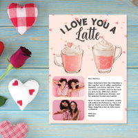 Amo-te um latte, Galentine! Amigos Personalizados