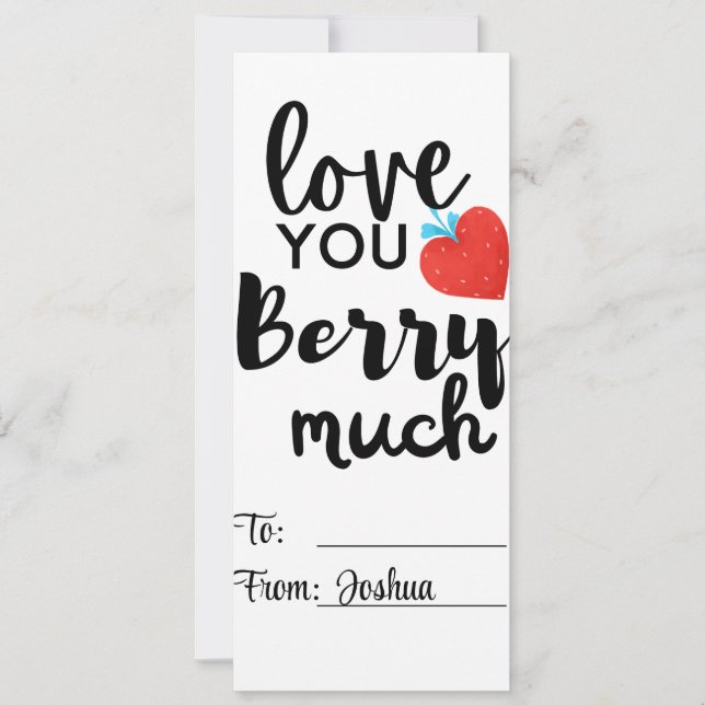 Cartão De Festividades Amo Você Muito | Personalize o Dia dos Namorados p (Frente)