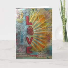 Cartão De Festividades Amor