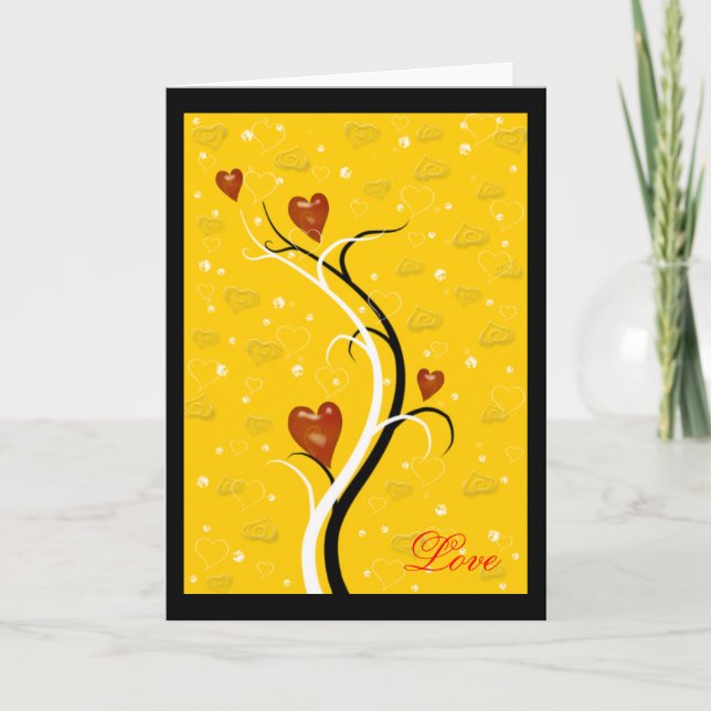 Cartão De Festividades Amor (Frente)