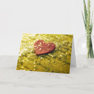 Cartão De Festividades Amor