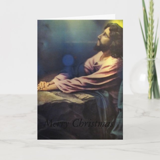 Cartão De Festividades Amor de Natal (Frente)