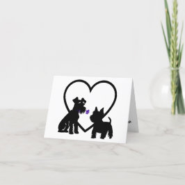 Cartão De Festividades Amor de Vira-Lata é o que Sinto no Dia dos Namorad