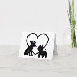Cartão De Festividades Amor de Vira-Lata é o que Sinto no Dia dos Namorad