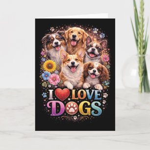 Cartão De Festividades Amor Desenfreado