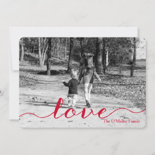 Cartão De Festividades Amor Dia de os namorados de Fotografia de Script