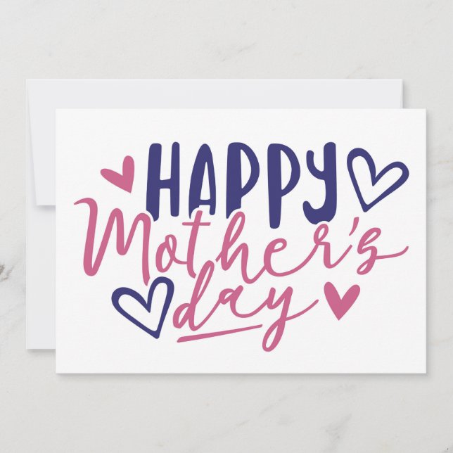 Cartão De Festividades Amor em Cada Carta (Frente)