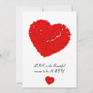 Cartão De Festividades amor feliz faça-você-mesmo