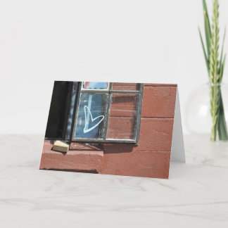 Cartão De Festividades Amor Grafite Coração