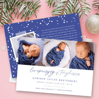 Cartão De Festividades Amor Joy Tiny Kisses Bebê 1rua Natal