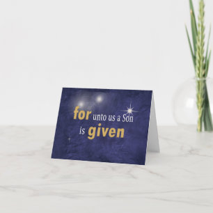 Cartão De Festividades Amor Natalino Religioso