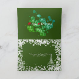 Cartão De Festividades Amor,Paz,Cartão de Natal