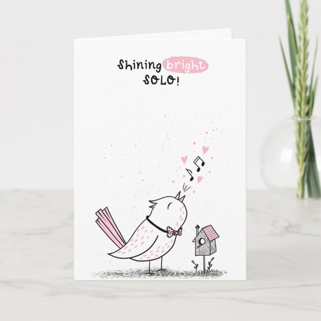 Cartão De Festividades Amor próprio  (Frente)