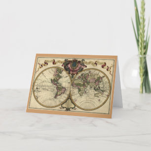 Cartão De Festividades Ancient Map Series