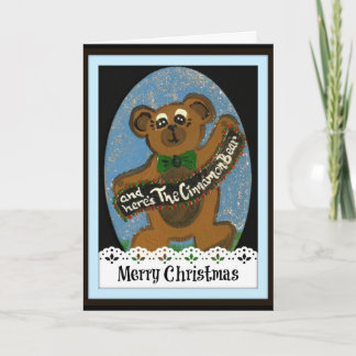 Cartão De Festividades And Here's The Cinnamon Bear Card