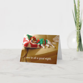 Cartão De Festividades "....and to all a good night."