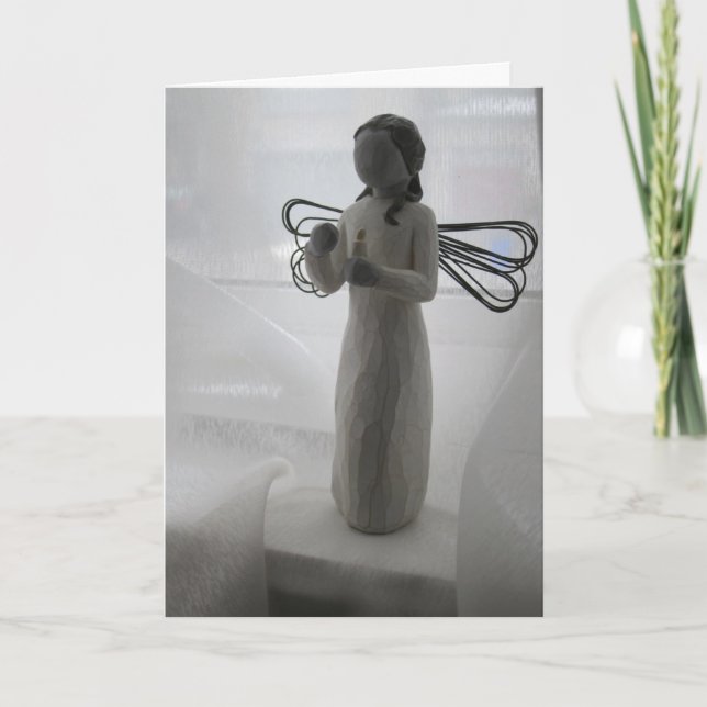 Cartão De Festividades Angel (Frente)