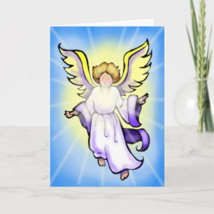 Cartão De Festividades Angel