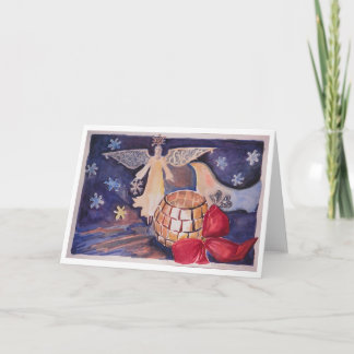 Cartão De Festividades angel/Dove Christmas Card