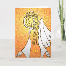 Cartão De Festividades Angel Messenger