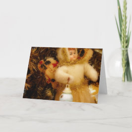 Cartão De Festividades Angel Natal