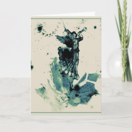 Cartão De Festividades Angel of good tidings Christmas card