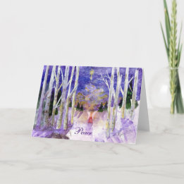 Cartão De Festividades "Angel's Peace Dove"