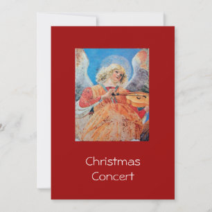 CARTÃO DE FESTIVIDADES ÂNGULO DE NATAL MUSICAL