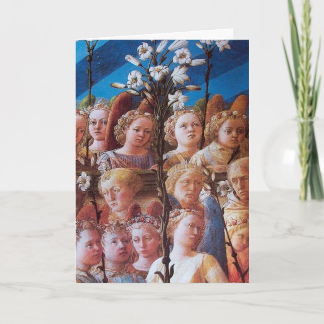 CARTÃO DE FESTIVIDADES ÂNGULOS COM MENTIRAS BRANCAS (Frente)