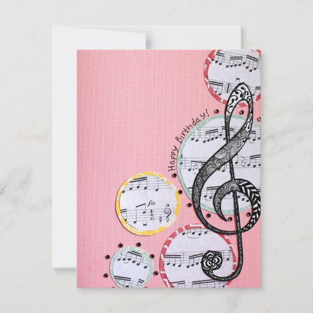 Cartão De Festividades Aniversário (Frente)