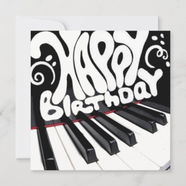 Cartão De Festividades Aniversário (Frente)