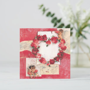 Cartão De Festividades Anjos do amor