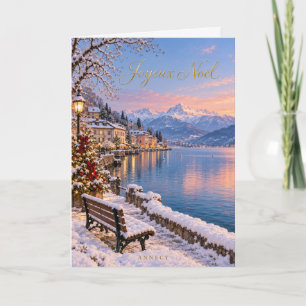 Cartão De Festividades Annecy Feliz Natal