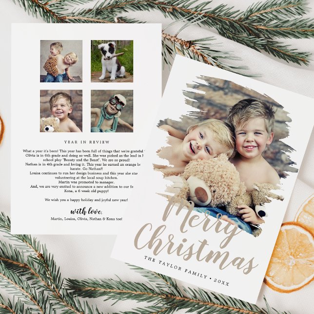 Cartão De Festividades Ano Feliz De Natal Em Revolução (Criador carregado)