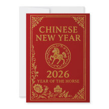 Ano Novo Chinês 2026 - Ano do Cavalo