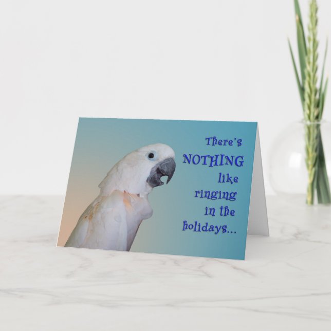 Cartão De Festividades Ano Novo Ruidoso (Frente)