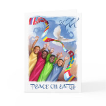 Ano Personalizado | Paz na Terra. Crianças multicu